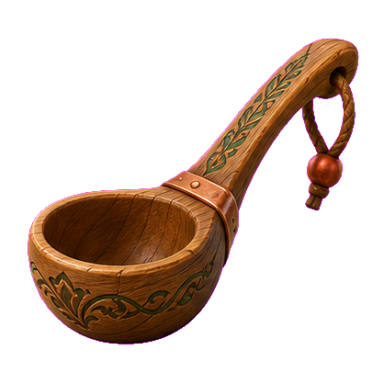 cedar ladle
